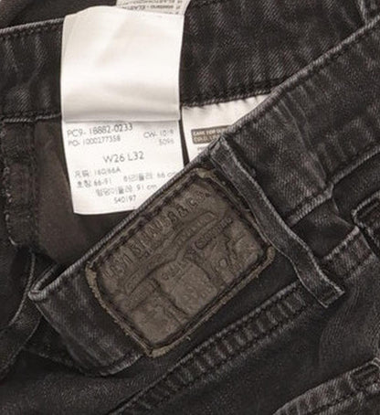 Levi's 721 Women Black Skinny Slim Stretch Jeans W26 L30