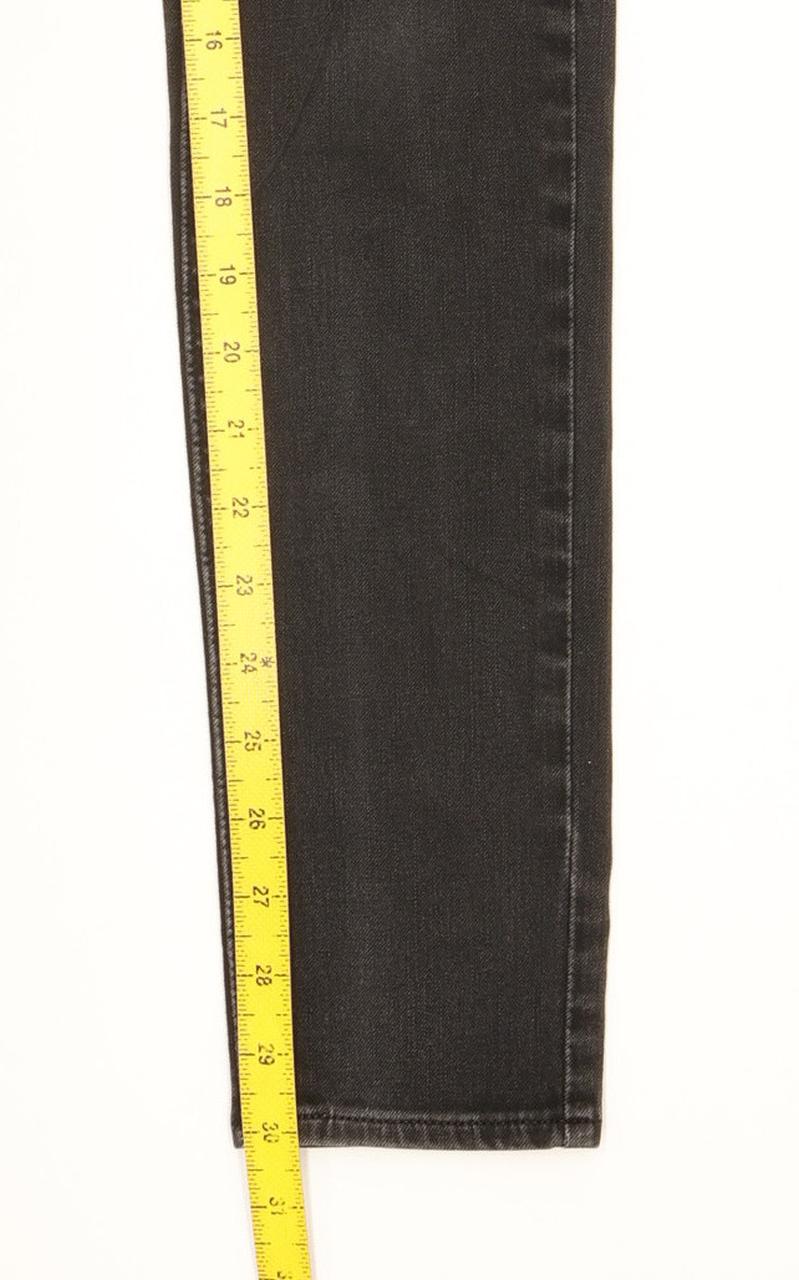 Levi's 721 Women Black Skinny Slim Stretch Jeans W26 L30
