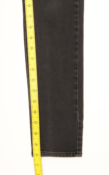 Levi's 721 Women Black Skinny Slim Stretch Jeans W26 L30