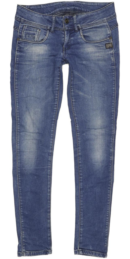 G-Star Midge Cody Women Blue Skinny Slim Stretch Jeans W28 L31