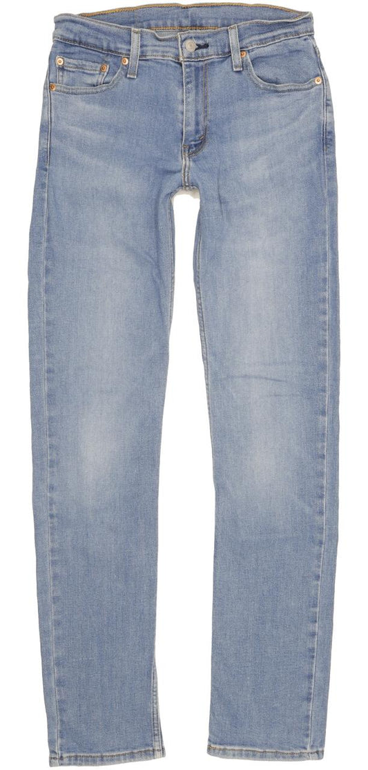 Levi's 511 Men Blue Straight Slim Stretch Jeans W30 L33