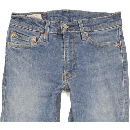 Levi's 511 Men Blue Straight Slim Stretch Jeans W30 L34