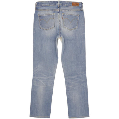 Levi's Slight Curve Women Blue Straight Classic Stretch Jeans W27 L25