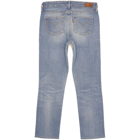 Levi's Slight Curve Women Blue Straight Classic Stretch Jeans W27 L25