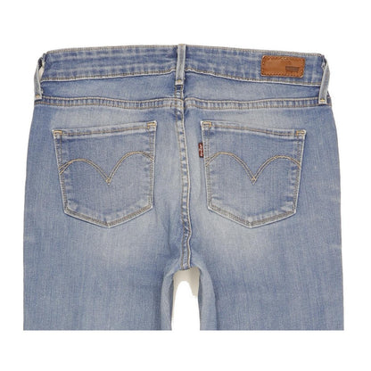 Levi's Slight Curve Women Blue Straight Classic Stretch Jeans W27 L25