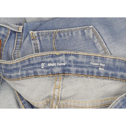 Levi's Slight Curve Women Blue Straight Classic Stretch Jeans W27 L25
