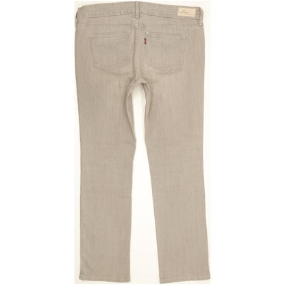 Levi's Slight Curve Women Grey Straight Slim Stretch Jeans W31 L29