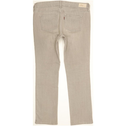 Levi's Slight Curve Women Grey Straight Slim Stretch Jeans W31 L29