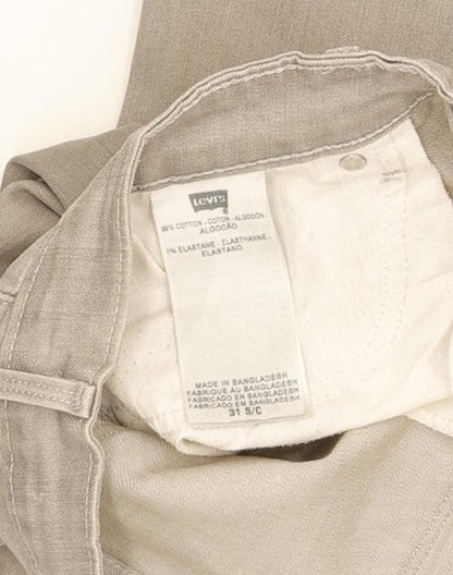 Levi's Slight Curve Women Grey Straight Slim Stretch Jeans W31 L29