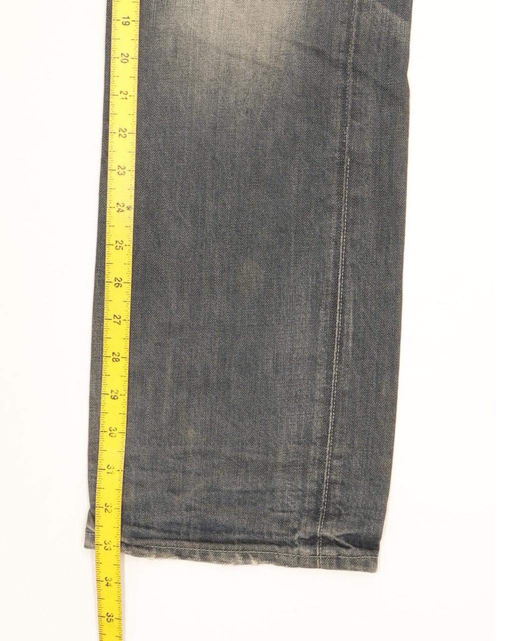 G-Star Attacc Men Blue Straight Regular Jeans W30 L34