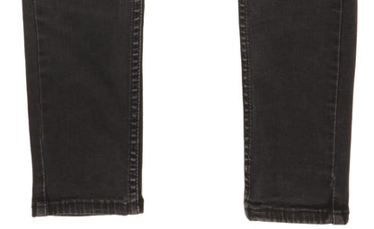Levi's 710 Super Women Black Skinny Slim Stretch Jeans W28 L31
