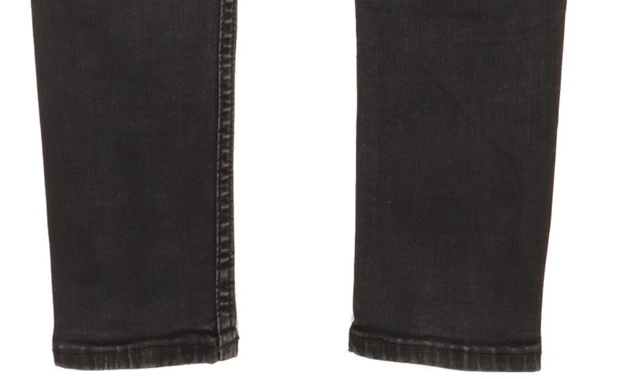 Levi's 710 Super Women Black Skinny Slim Stretch Jeans W28 L31