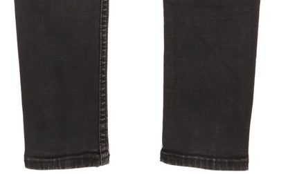 Levi's 710 Super Women Black Skinny Slim Stretch Jeans W28 L31