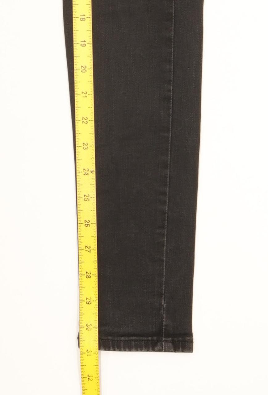 Levi's 710 Super Women Black Skinny Slim Stretch Jeans W28 L31