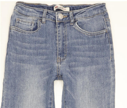 Levi's 720 Kids Blue Skinny Slim Stretch Jeans W24 L30