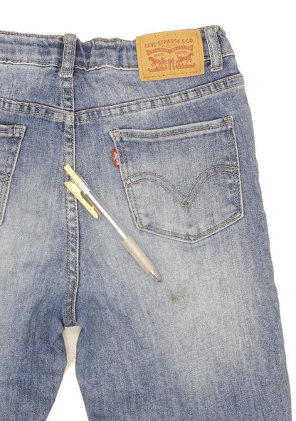 Levi's 720 Kids Blue Skinny Slim Stretch Jeans W24 L30