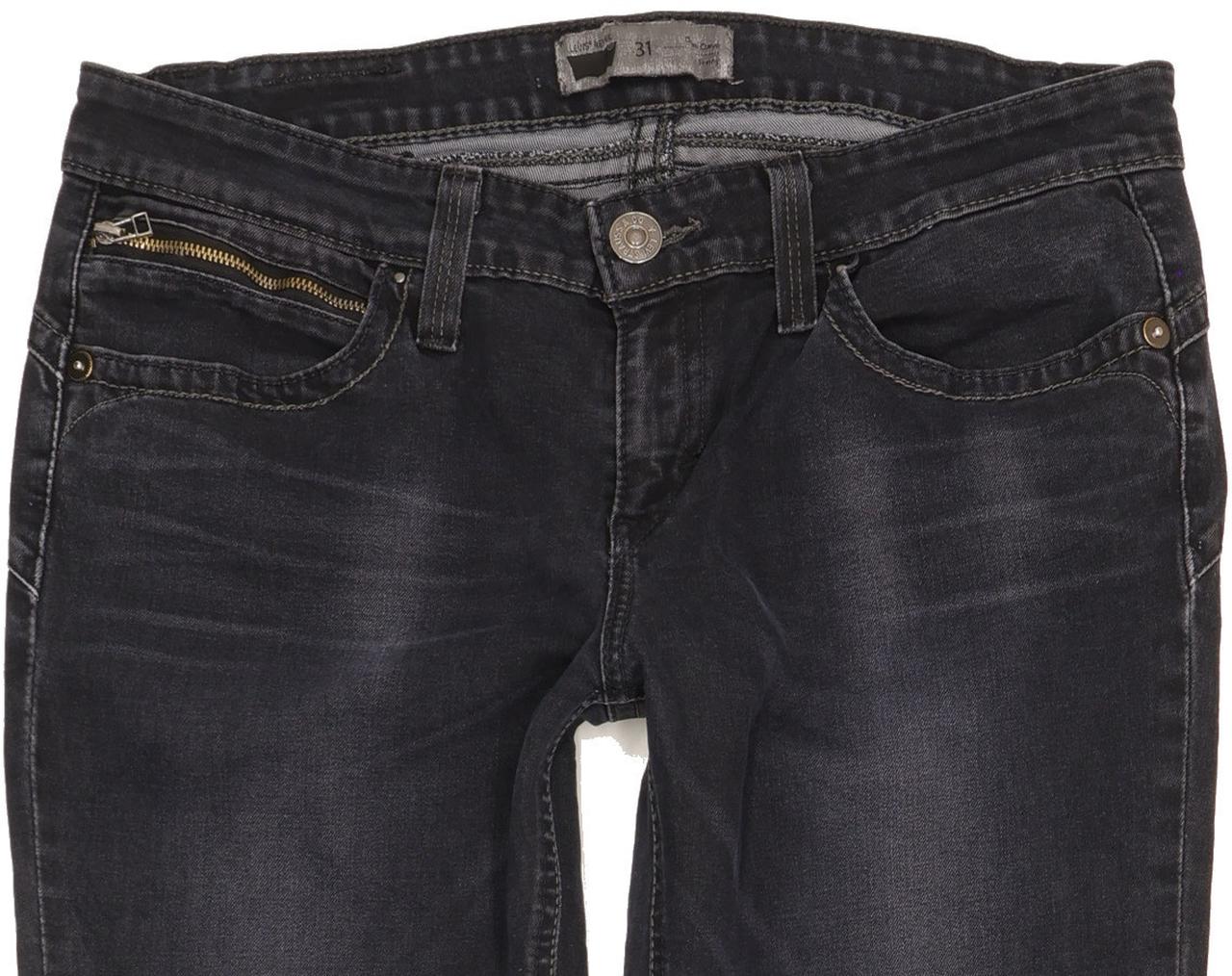 Levi's Revel Women Black Skinny Slim Stretch Jeans W31 L32