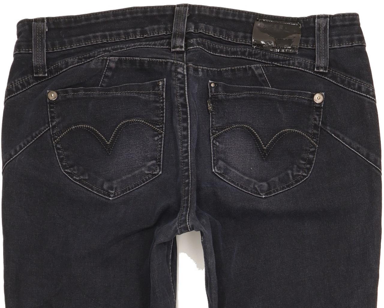 Levi's Revel Women Black Skinny Slim Stretch Jeans W31 L32