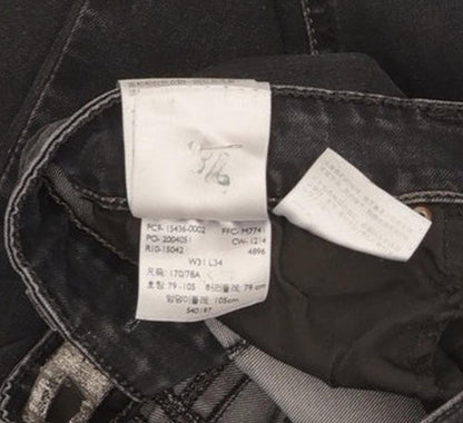 Levi's Revel Women Black Skinny Slim Stretch Jeans W31 L32