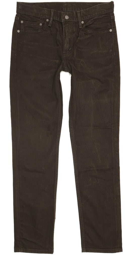 Levi's 511 Men Black Straight Slim Stretch Jeans W32 L32