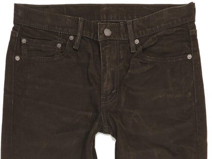 Levi's 511 Men Black Straight Slim Stretch Jeans W32 L32