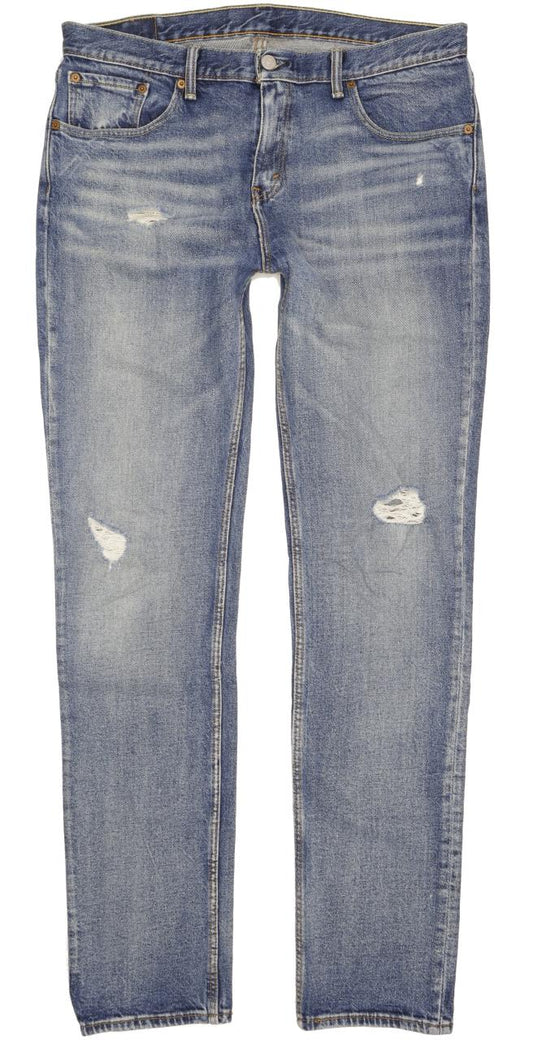 Levi's 511 Men Blue Straight Slim Stretch Jeans W34 L34