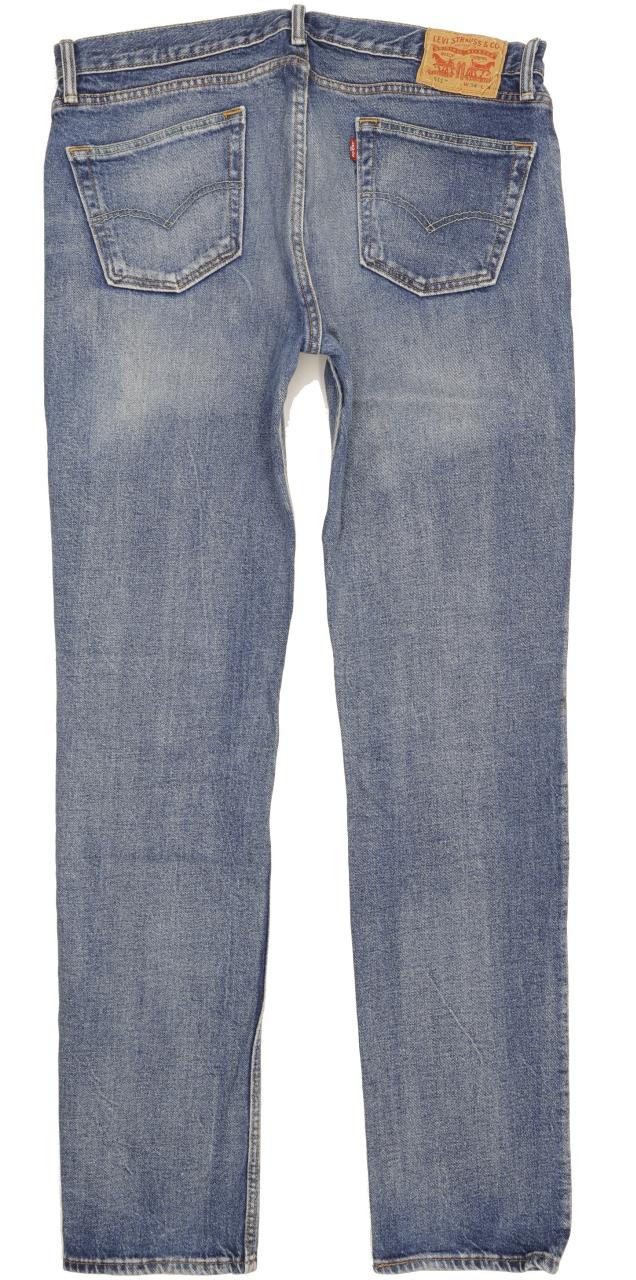 Levi's 511 Men Blue Straight Slim Stretch Jeans W34 L34
