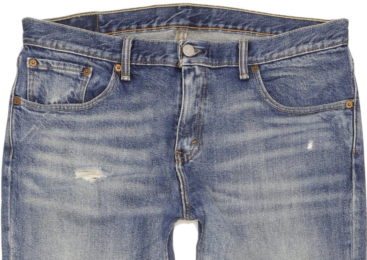 Levi's 511 Men Blue Straight Slim Stretch Jeans W34 L34