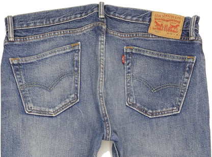 Levi's 511 Men Blue Straight Slim Stretch Jeans W34 L34
