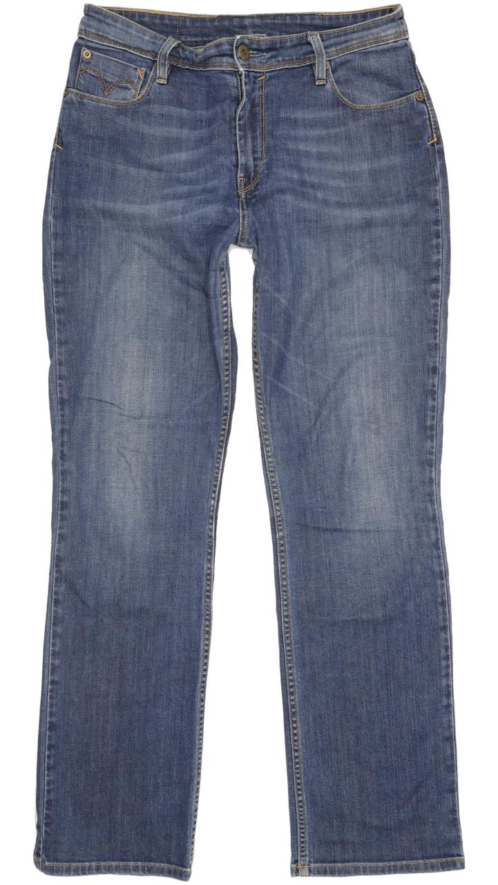 Levi's 627 Women Blue Straight Regular Stretch Jeans W29 L31