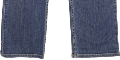 Levi's 627 Women Blue Straight Regular Stretch Jeans W29 L31