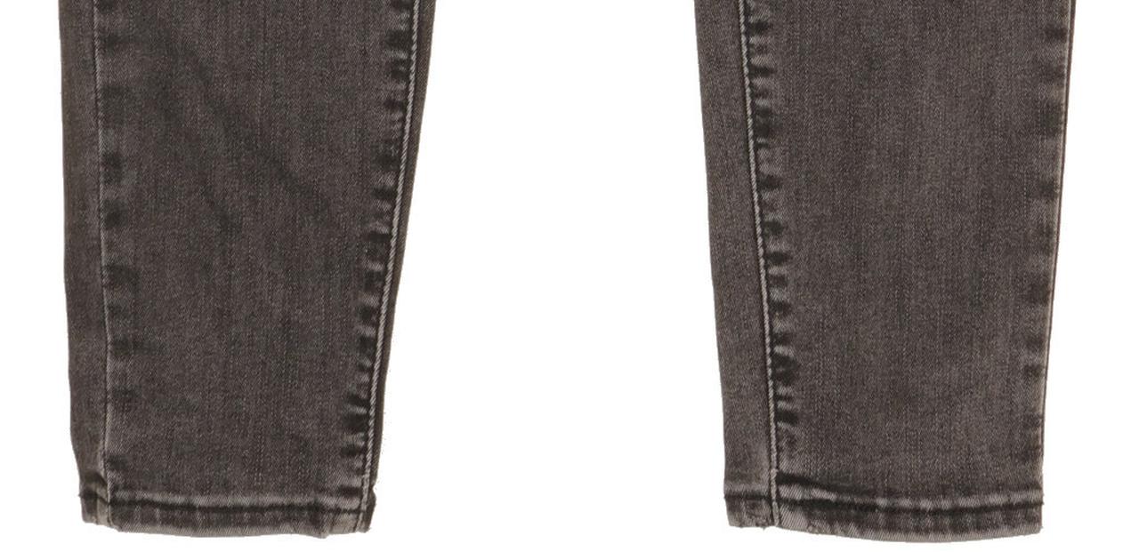 Levi's Mile Charcoal Skinny Slim Stretch Jeans High Waisted W29 L28