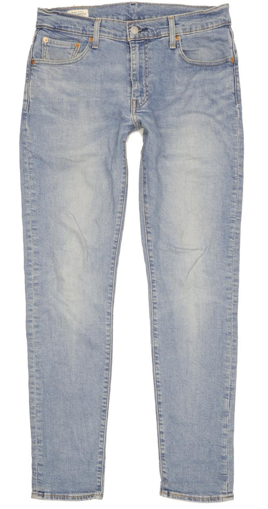 Levi's 512 Men Blue Tapered Slim Stretch Jeans W30 L32