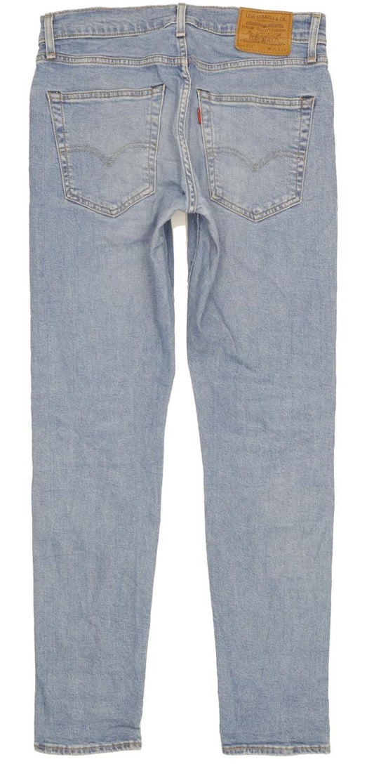 Levi's 512 Men Blue Tapered Slim Stretch Jeans W30 L32