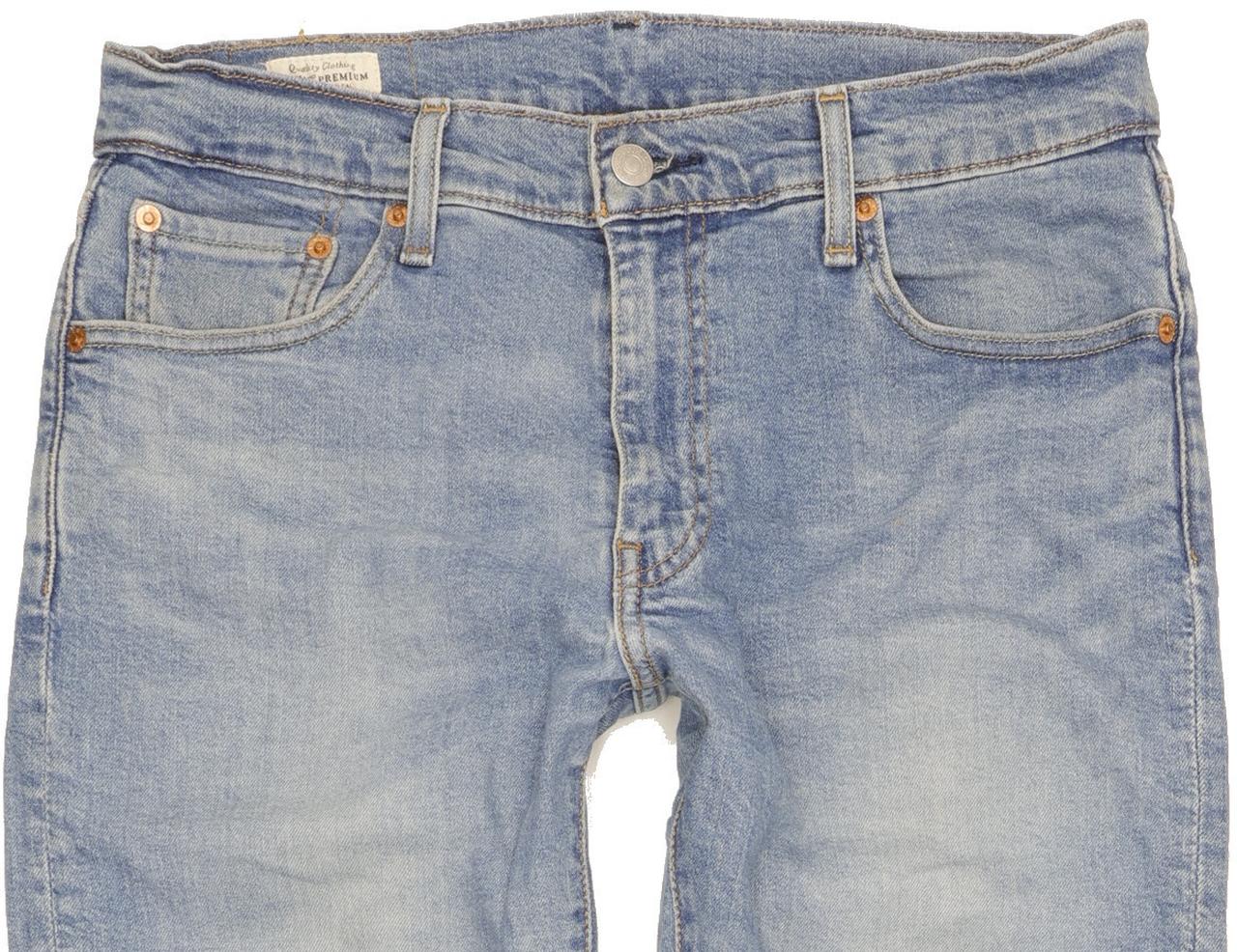 Levi's 512 Men Blue Tapered Slim Stretch Jeans W30 L32