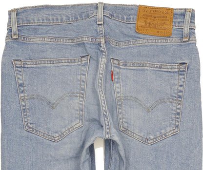 Levi's 512 Men Blue Tapered Slim Stretch Jeans W30 L32