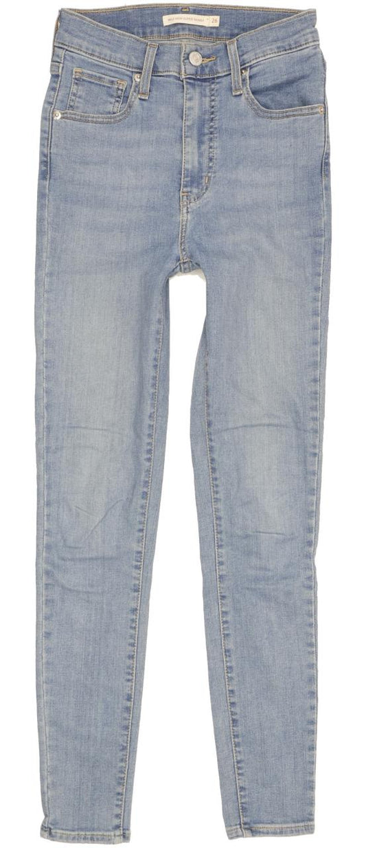 Levi's Mile Women Blue Skinny Slim Stretch Jeans W26 L28