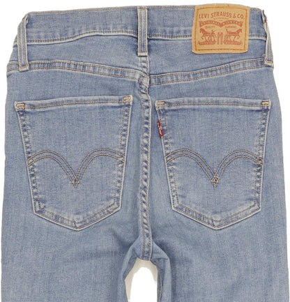 Levi's Mile Women Blue Skinny Slim Stretch Jeans W26 L28