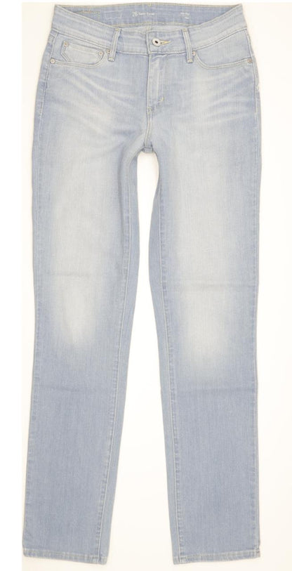 Levi's Demi Curve Women Blue Straight Slim Stretch Jeans W26 L31