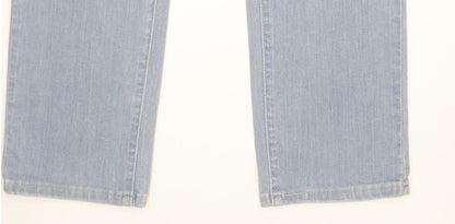 Levi's Demi Curve Women Blue Straight Slim Stretch Jeans W26 L31