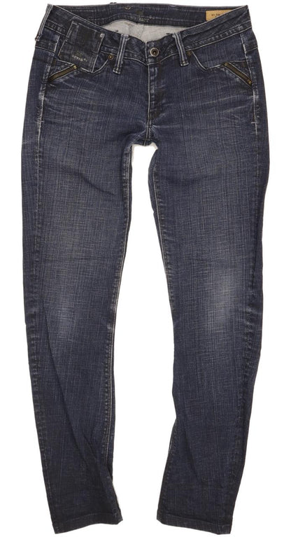 G-Star Women Navy Skinny Slim Stretch Jeans W28 L30