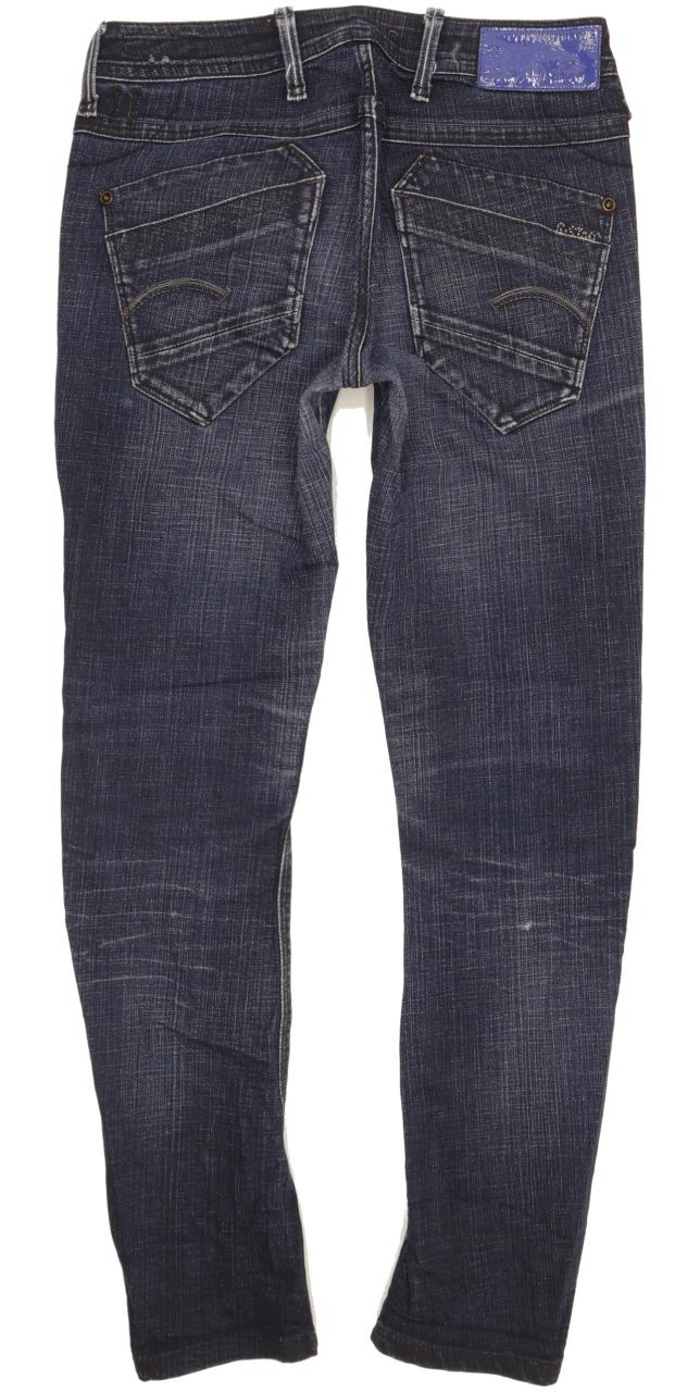 G-Star Women Navy Skinny Slim Stretch Jeans W28 L30