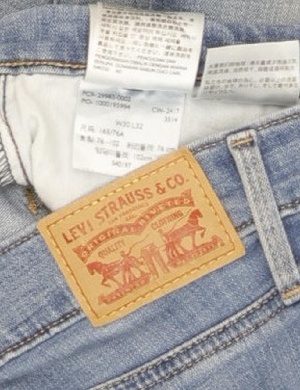 Levi's Slimming Women Blue Straight Slim Stretch Jeans W30 L32