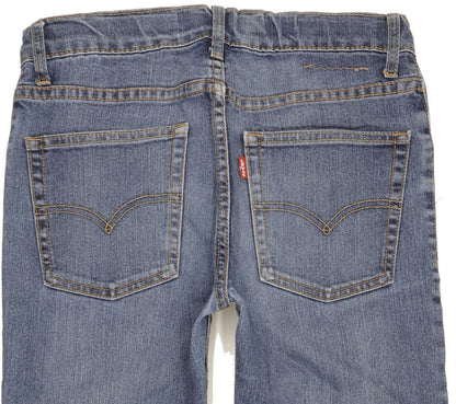 Levi's 510 Kids Blue Skinny Slim Jeans W27 L30