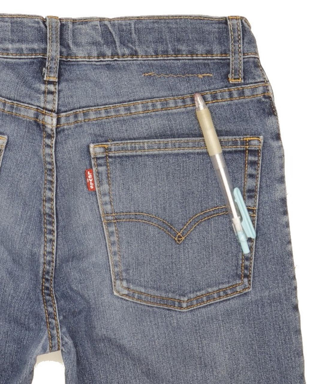 Levi's 510 Kids Blue Skinny Slim Jeans W27 L30