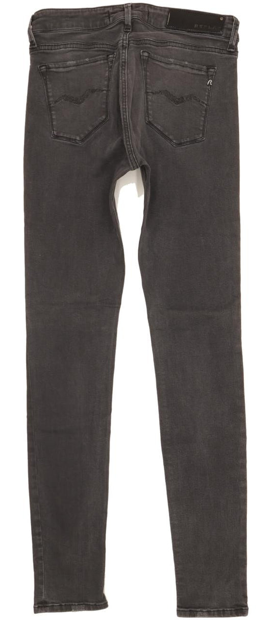 Replay Luzien Women Grey Skinny Slim Stretch Jeans W29 L31