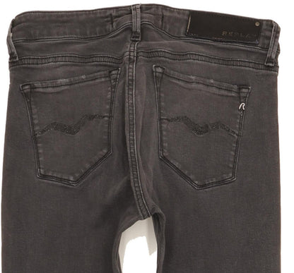 Replay Luzien Women Grey Skinny Slim Stretch Jeans W29 L31