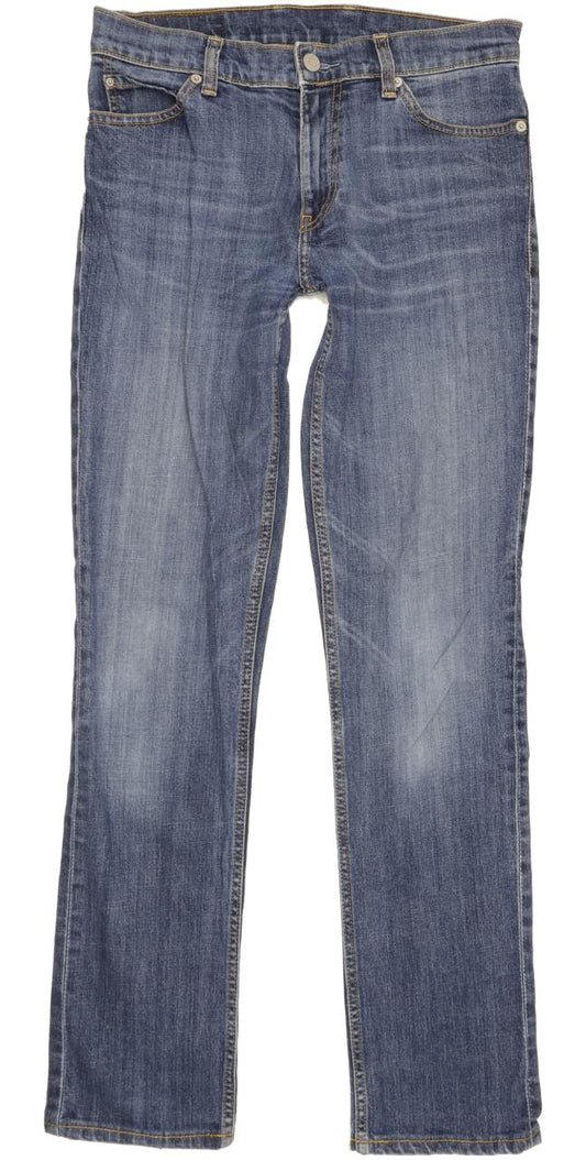 Levi's 610 Women Blue Straight Slim Stretch Jeans W29 L32