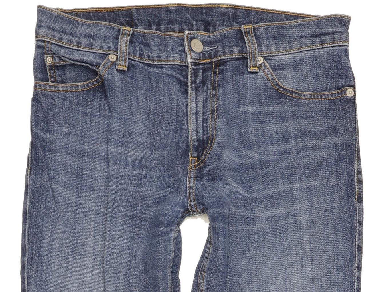 Levi's 610 Women Blue Straight Slim Stretch Jeans W29 L32