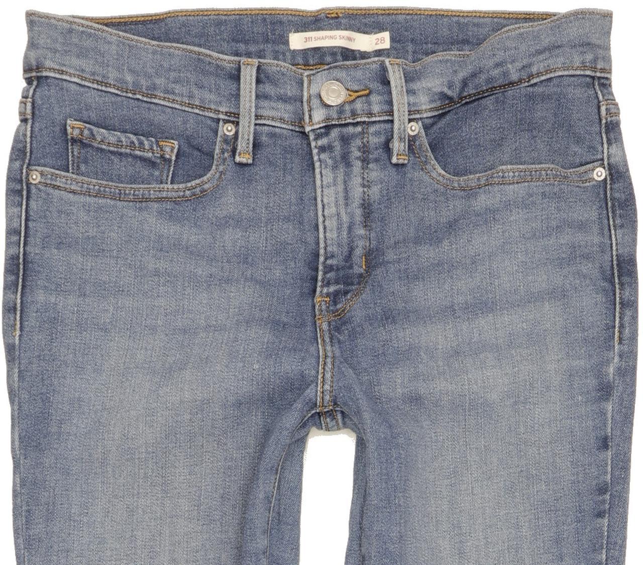 Levi's 311 Shaping Women Blue Skinny Slim Stretch Jeans W28 L29